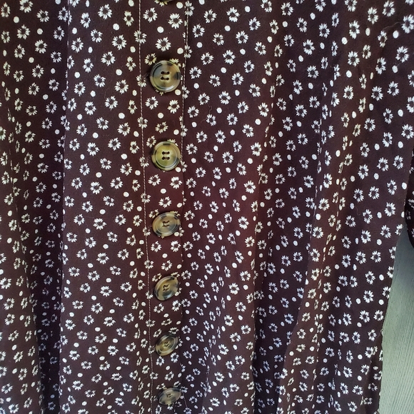 Free People Floral Balloon Sleeve Wonderland Dress - Picture 14 of 16